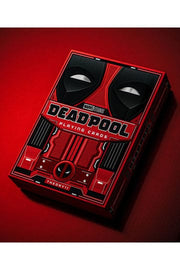 Deadpool Theory Eleven playing cards box front view with red smoke
