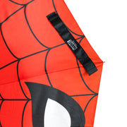 Spider-Man umbrella Marvel label side close-up