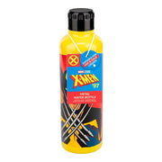 Marvel X-Men 97 Wolverine metal water bottle large front and back view showing both sides