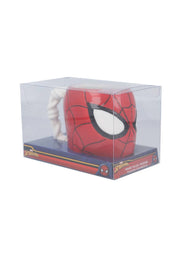 Marvel Spider-Man 3D shaped mug in gift box front view