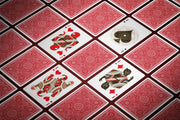 Avengers: The Infinity Saga Playing Cards — Red Edition by Theory Eleven