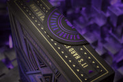 Black Panther Theory Eleven playing cards Wakanda Forever box top close-up detail