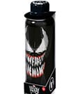 Marvel Venom stainless steel insulated bottle compact view in packaging