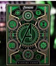 Avengers: The Infinity Saga Playing Cards — Green Edition by Theory Eleven
