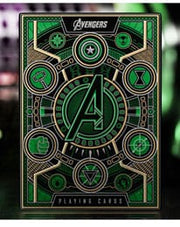 Avengers: The Infinity Saga Playing Cards — Green Edition by Theory Eleven