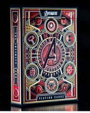 Avengers: The Infinity Saga Playing Cards — Red Edition by Theory Eleven