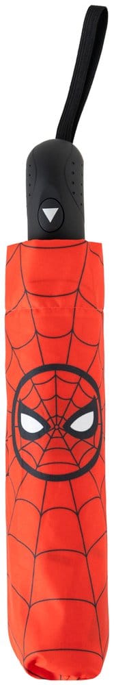Spider-Man umbrella closed compact with face logo