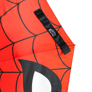 Spider-Man umbrella Marvel licensed label close-up detail