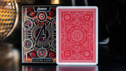Avengers: The Infinity Saga Playing Cards — Red Edition by Theory Eleven